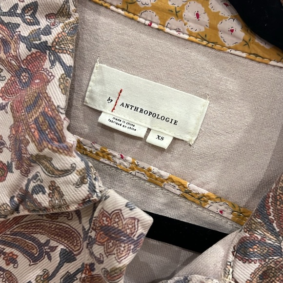ANTHROPOLOGIE Paisley Jumpsuit. NWT. Size XS - Picture 3 of 9